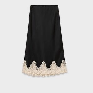 Henrietta Satin Skirt- Wilfred